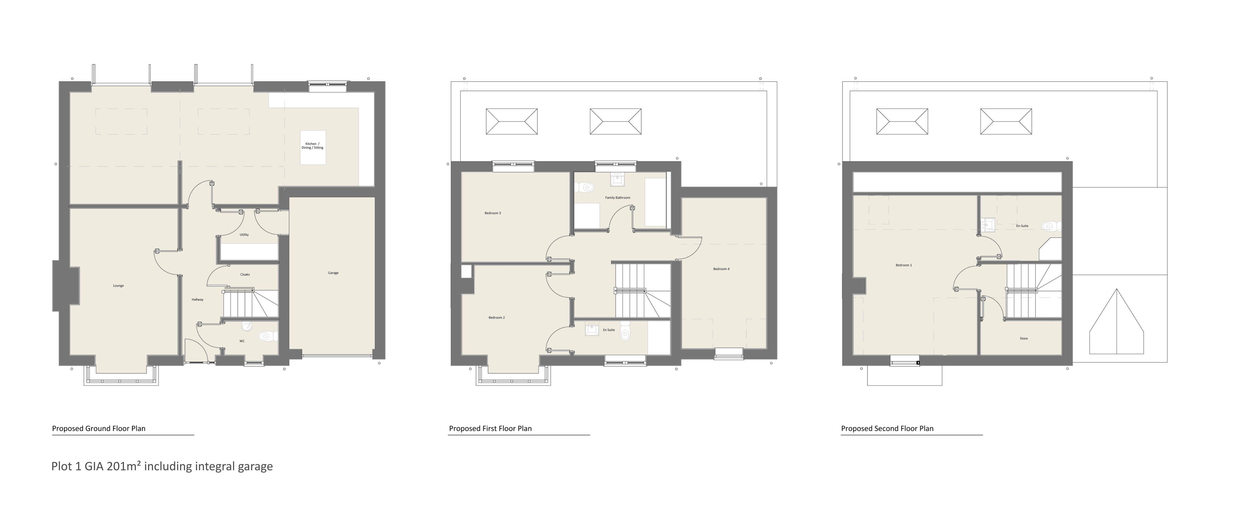 Plot 1 floorplan